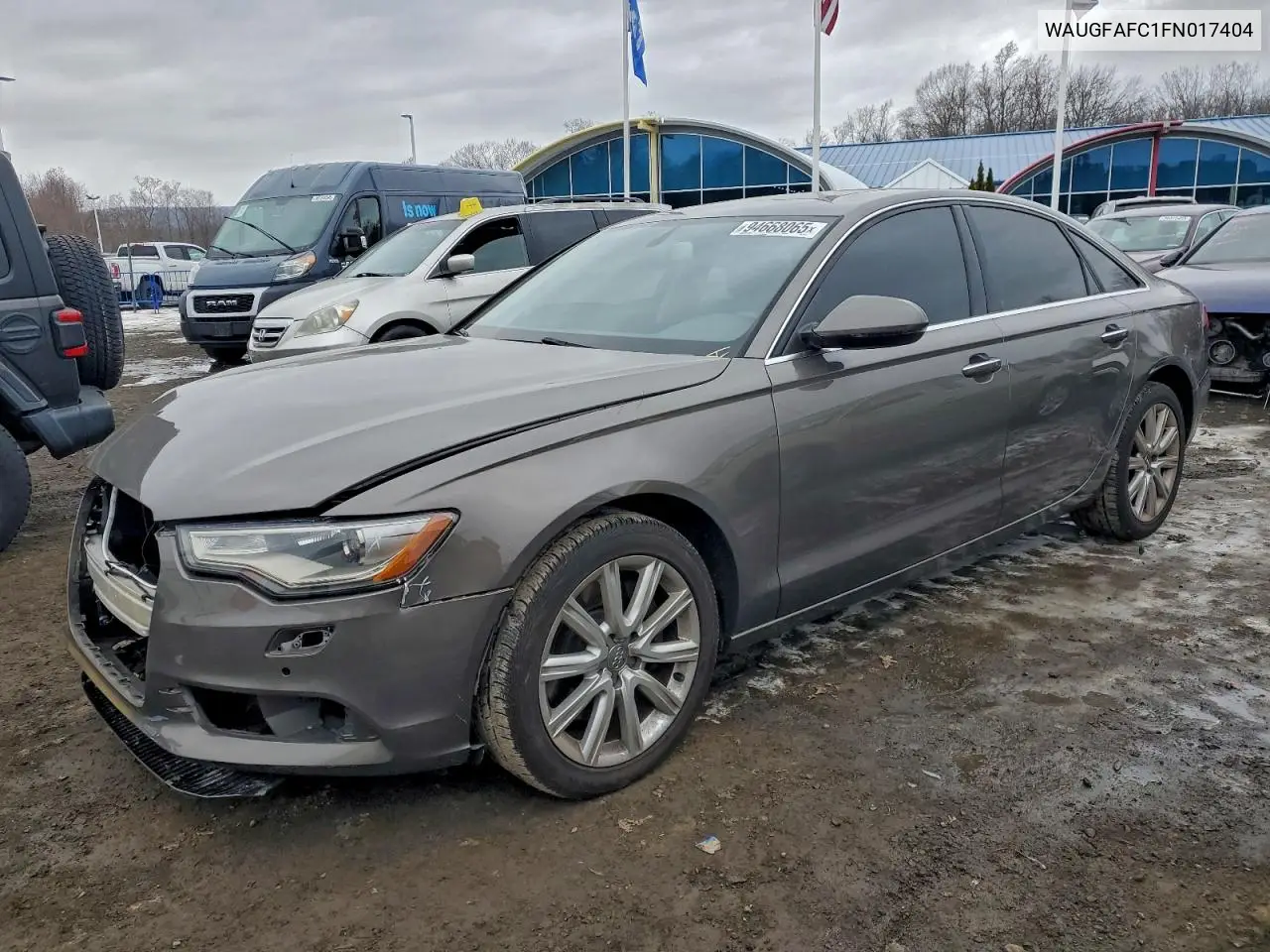 WAUGFAFC1FN017404 2015 Audi A6 Premium Plus