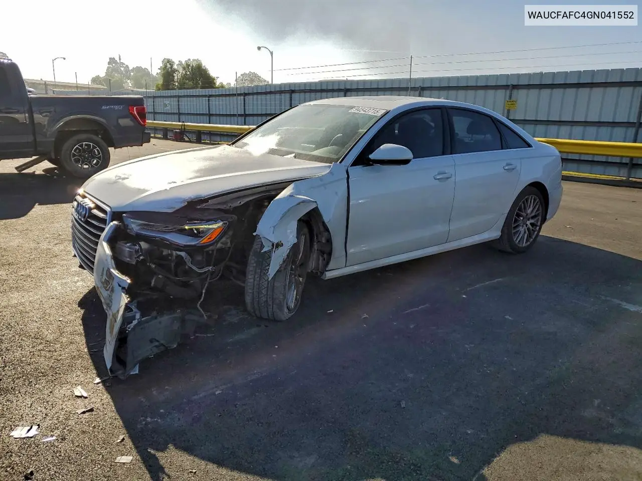WAUCFAFC4GN041552 2016 Audi A6 Premium