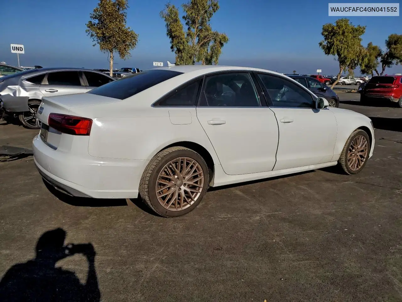 WAUCFAFC4GN041552 2016 Audi A6 Premium