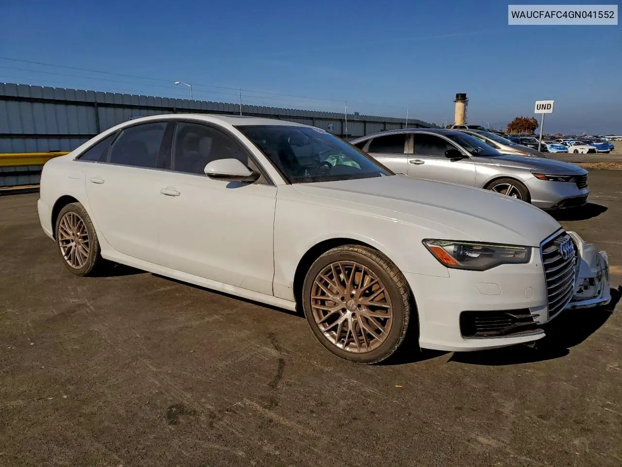 WAUCFAFC4GN041552 2016 Audi A6 Premium