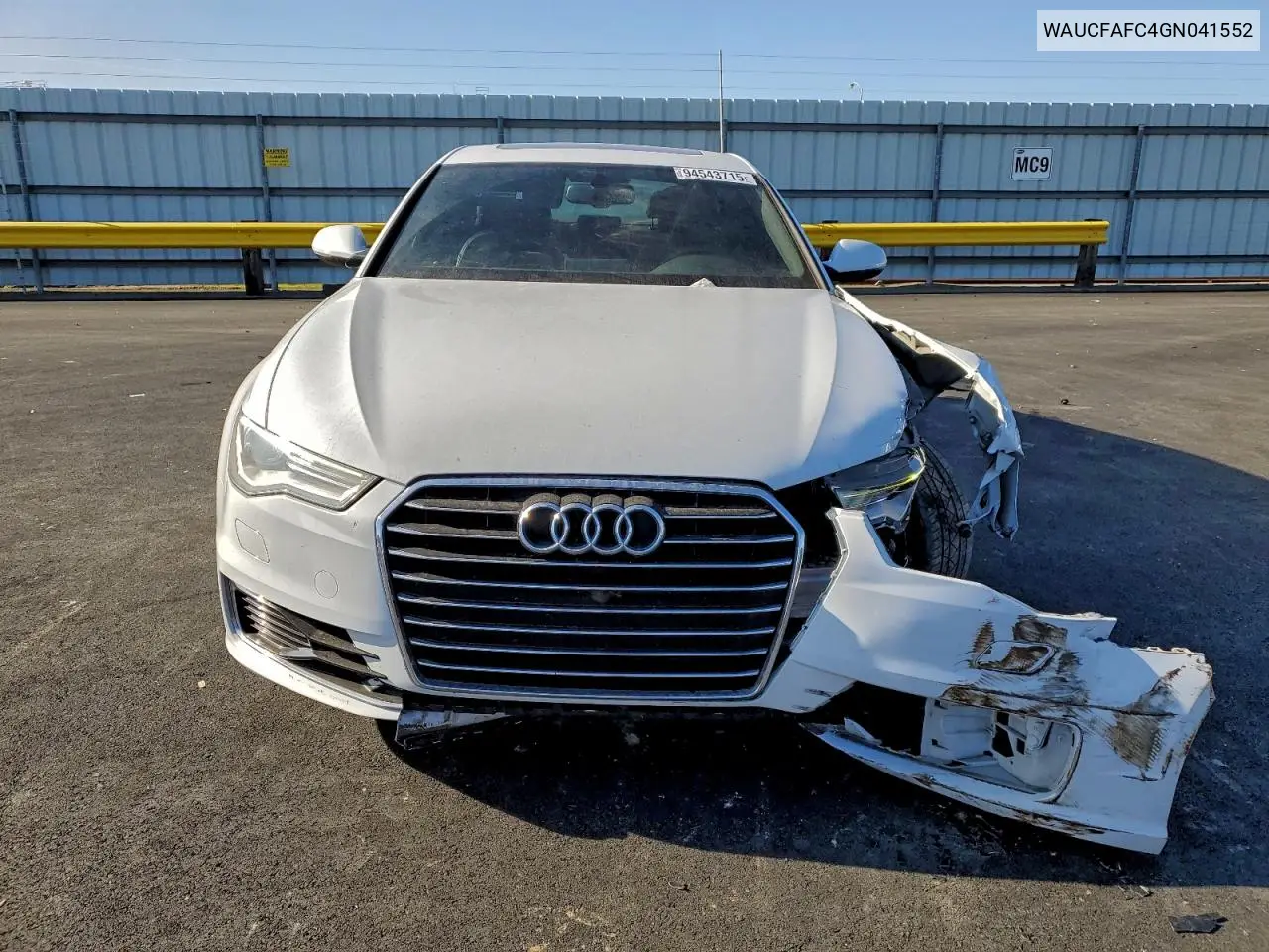 WAUCFAFC4GN041552 2016 Audi A6 Premium