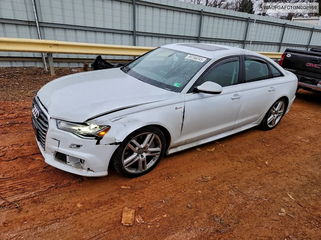 WAUFGAFC1GN008969 2016 Audi A6 Premium Plus