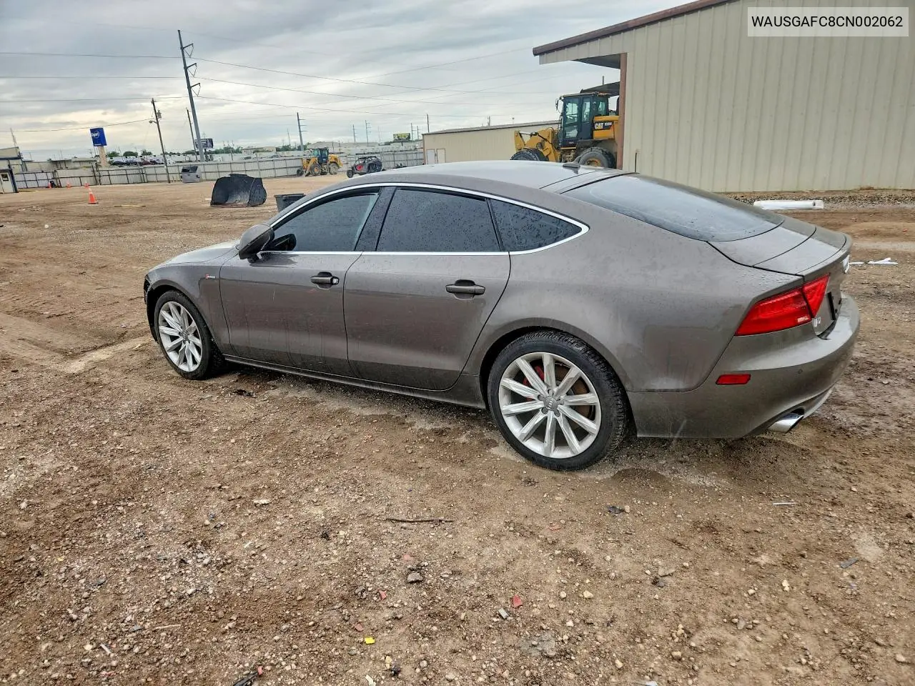 WAUSGAFC8CN002062 2012 Audi A7 Prestige