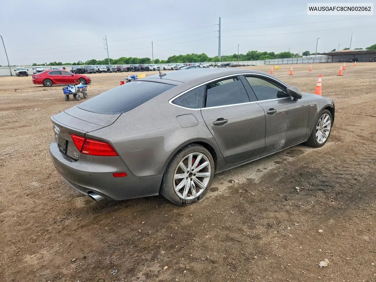 WAUSGAFC8CN002062 2012 Audi A7 Prestige
