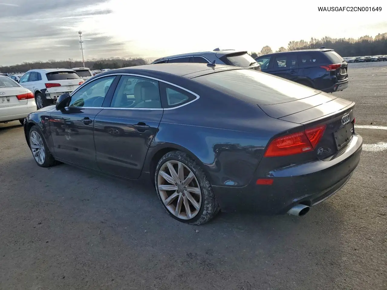 WAUSGAFC2CN001649 2012 Audi A7 Prestige
