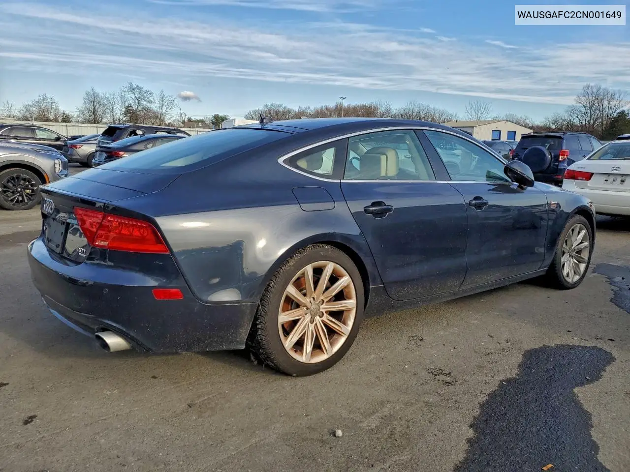 WAUSGAFC2CN001649 2012 Audi A7 Prestige