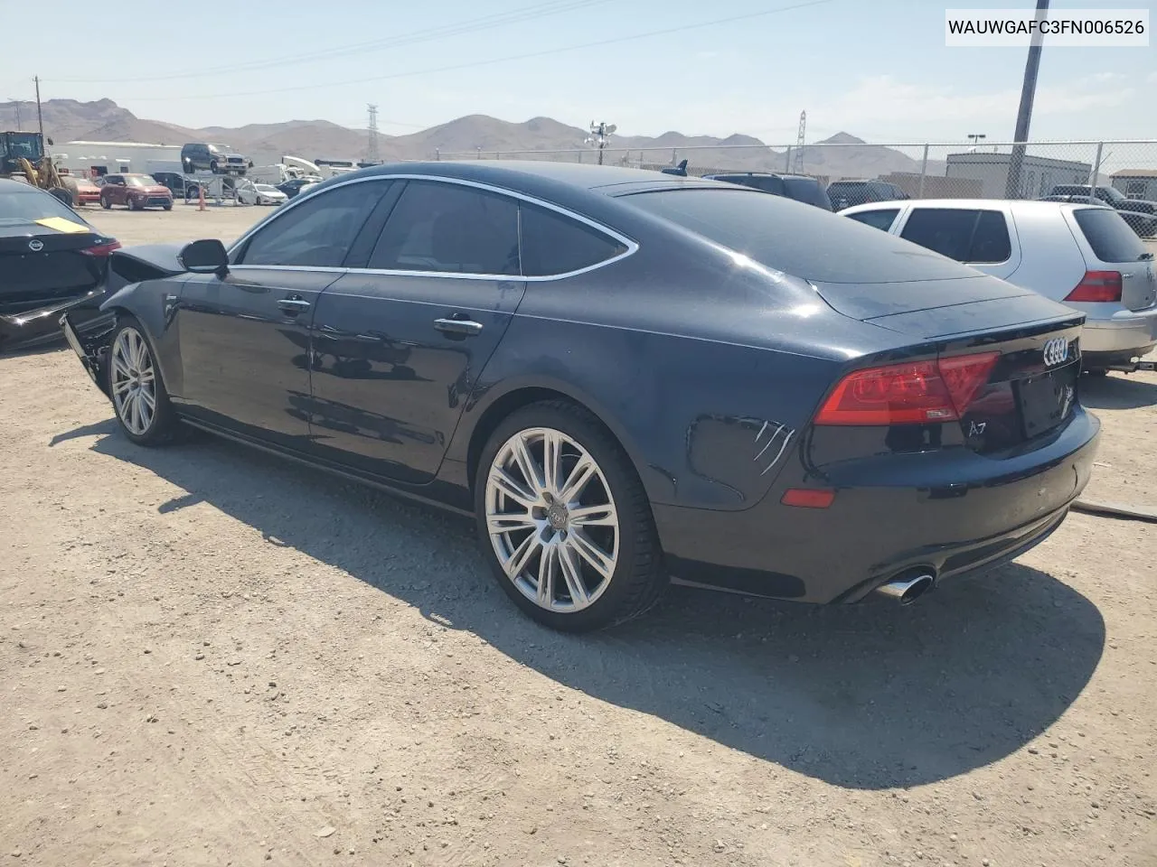 WAUWGAFC3FN006526 2015 Audi A7 Premium Plus