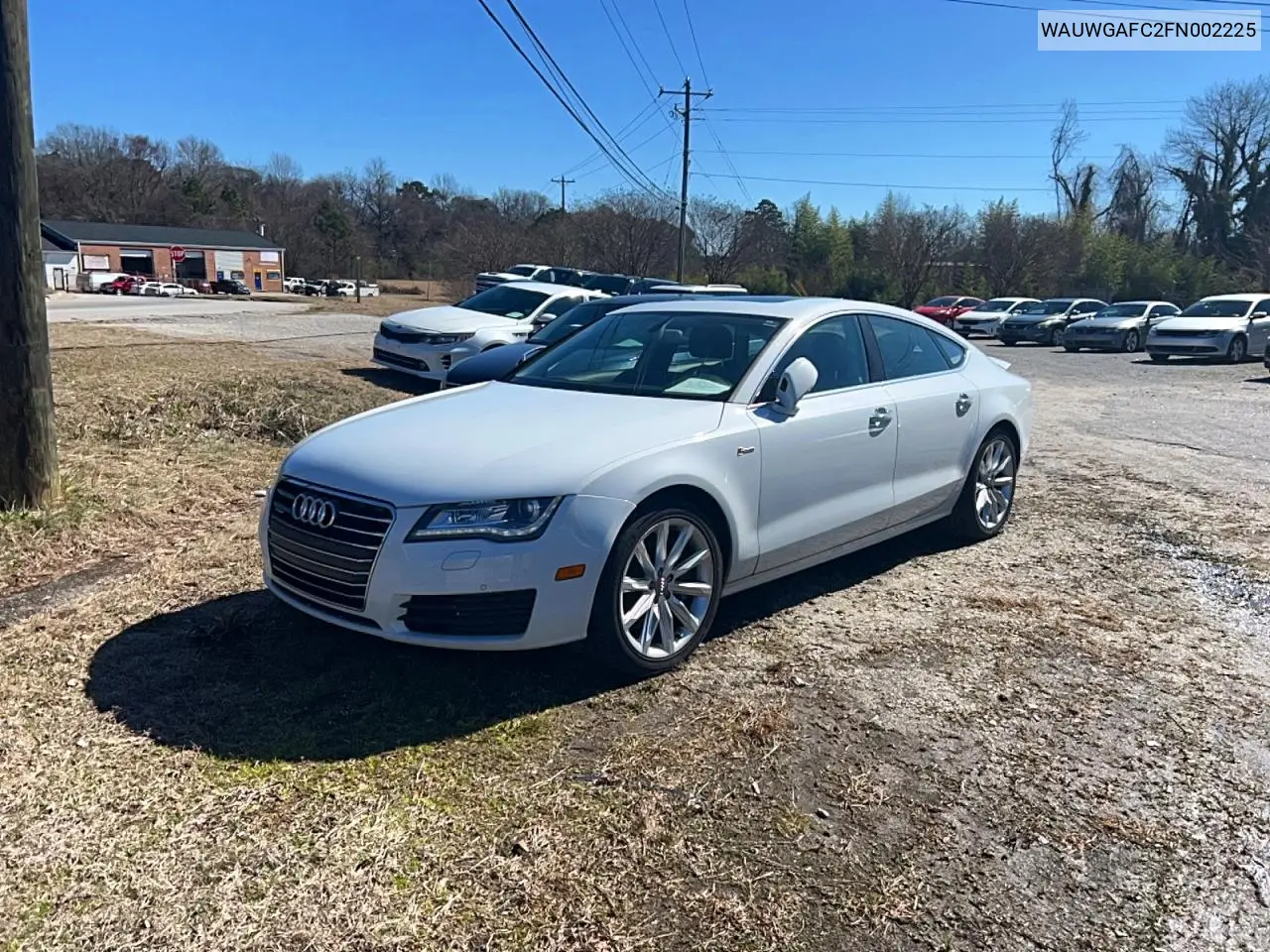 WAUWGAFC2FN002225 2015 Audi A7 Premium Plus