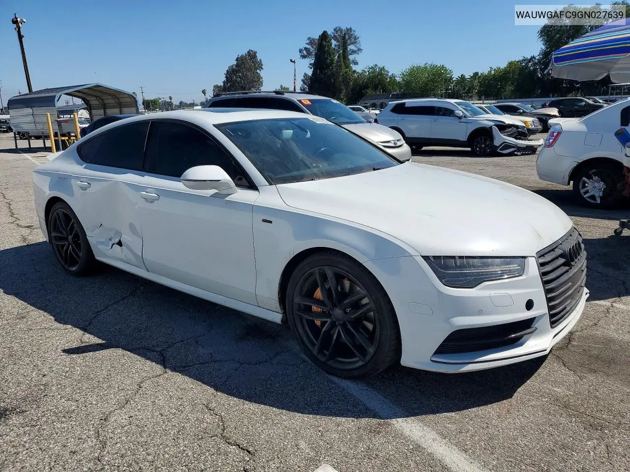 WAUWGAFC9GN027639 2016 Audi A7 Premium Plus