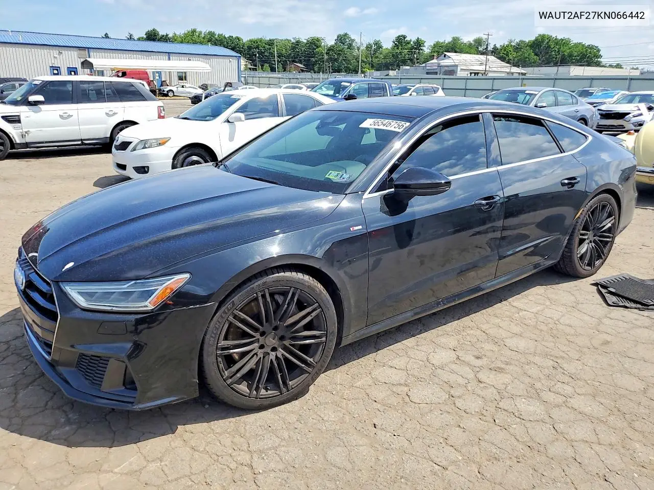 2019 Audi A7 Progressiv S-Line VIN: WAUT2AF27KN066442 Lot: 56546756