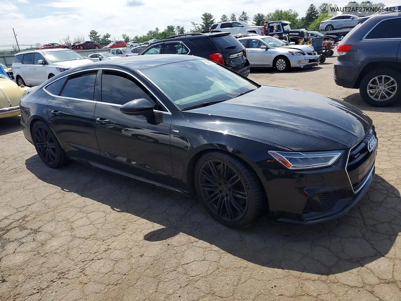 2019 Audi A7 Progressiv S-Line VIN: WAUT2AF27KN066442 Lot: 56546756