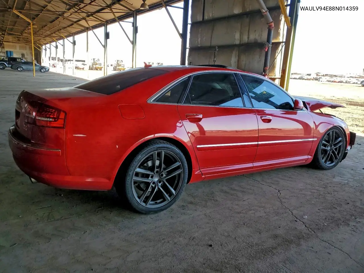 WAULV94E88N014359 2008 Audi A8 4.2 Quattro
