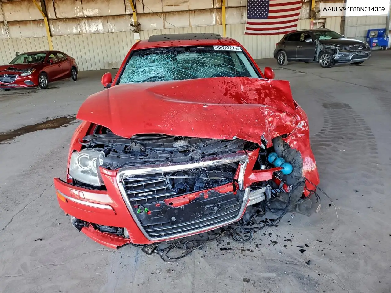 WAULV94E88N014359 2008 Audi A8 4.2 Quattro