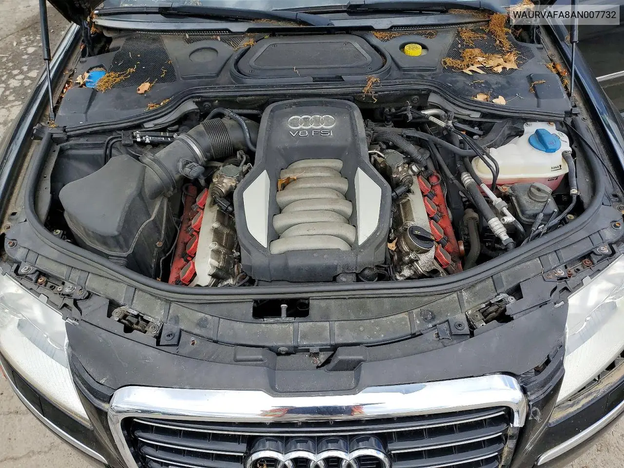 2010 Audi A8 VIN: WAURVAFA8AN007732 Lot: 53492176
