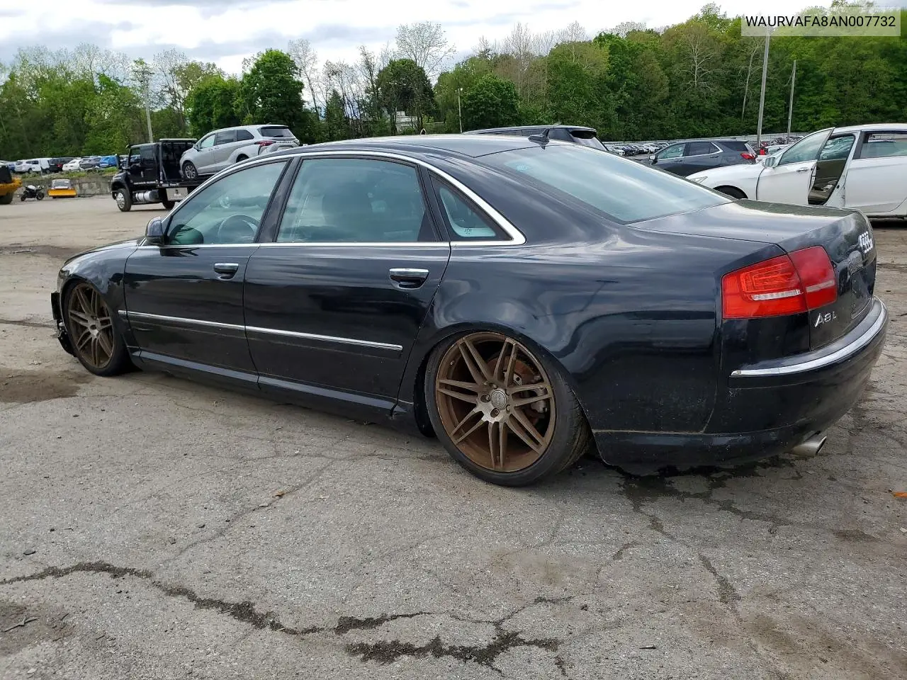2010 Audi A8 VIN: WAURVAFA8AN007732 Lot: 53492176