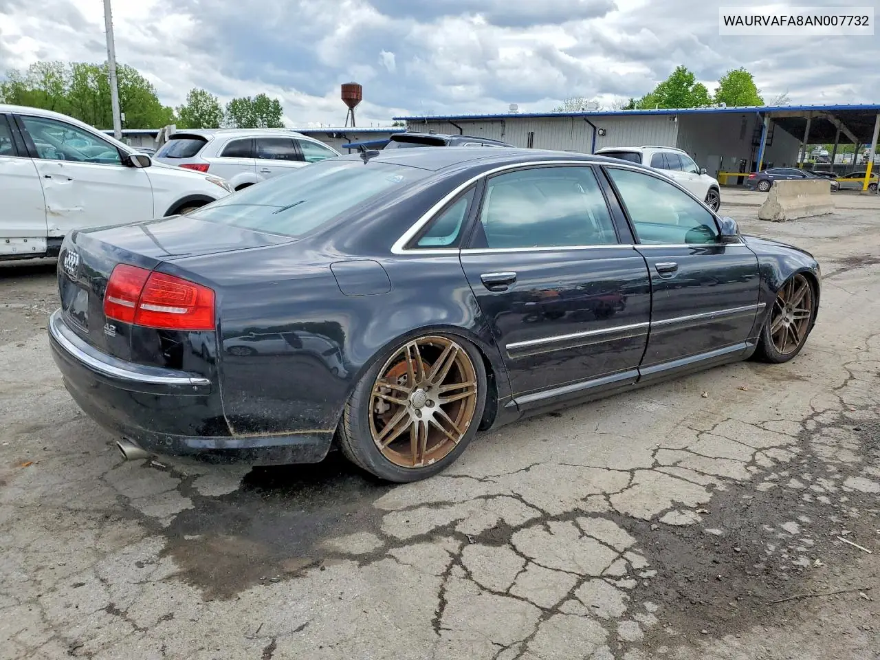 2010 Audi A8 VIN: WAURVAFA8AN007732 Lot: 53492176