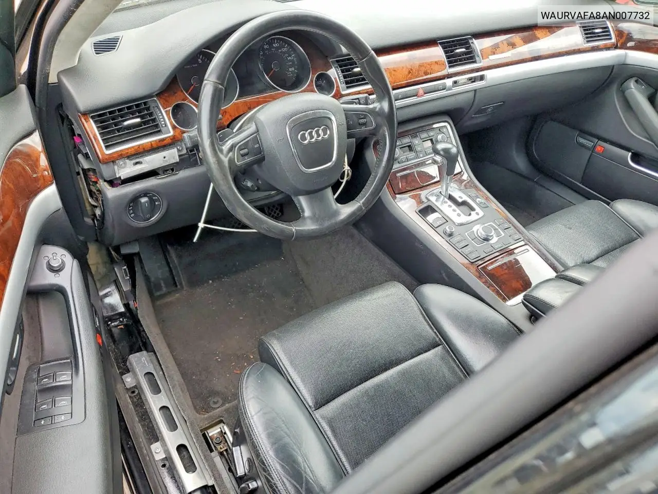 2010 Audi A8 VIN: WAURVAFA8AN007732 Lot: 53492176