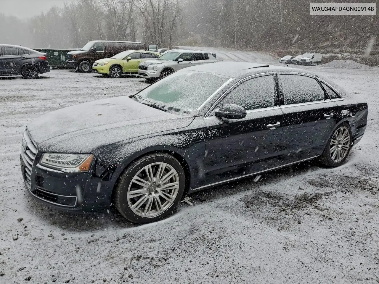 WAU34AFD4GN009148 2016 Audi A8 L Quattro