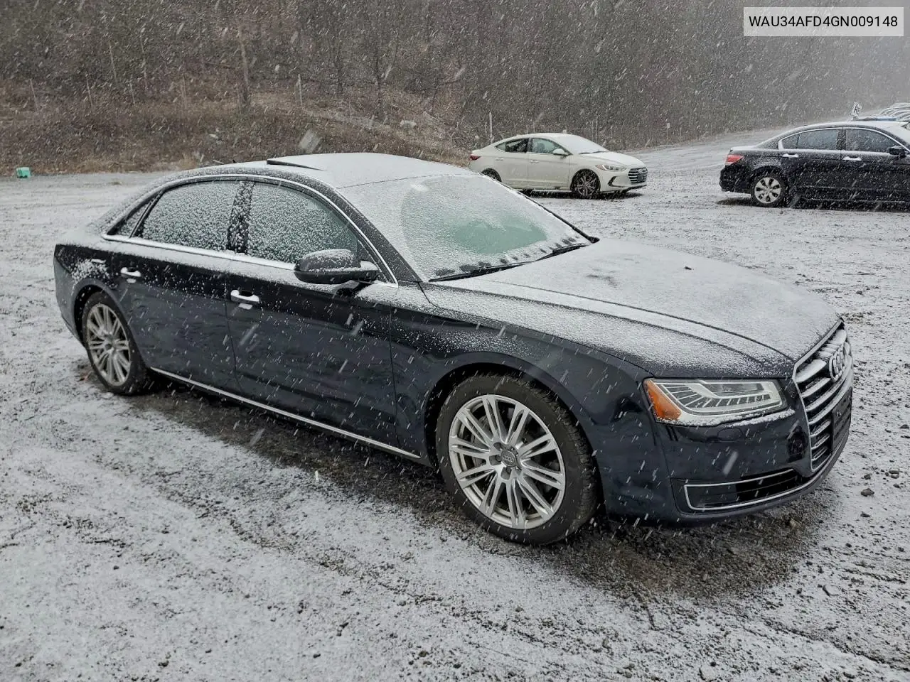 WAU34AFD4GN009148 2016 Audi A8 L Quattro
