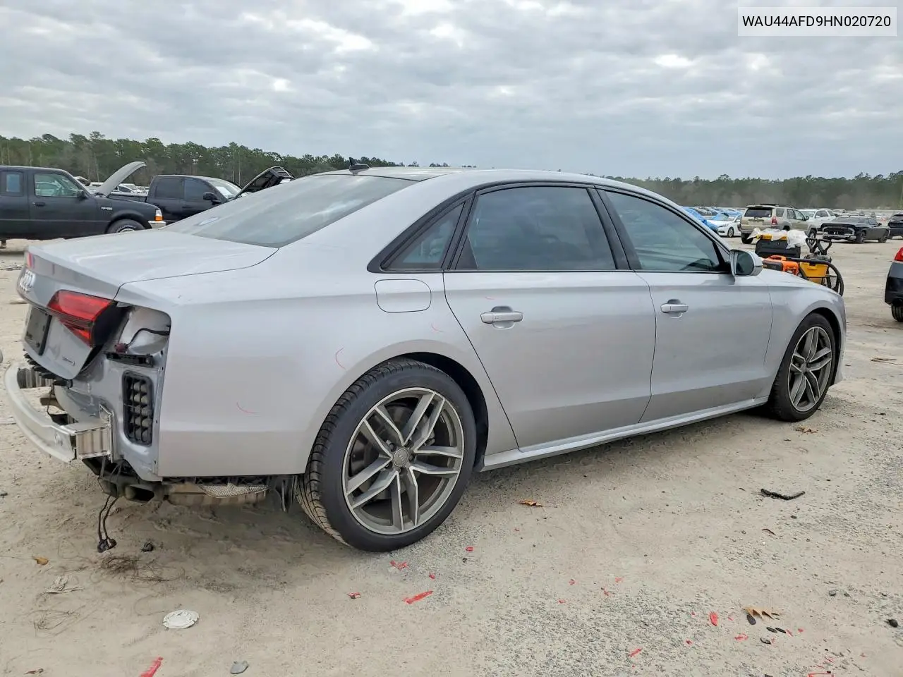 2017 Audi A8 L Quattro VIN: WAU44AFD9HN020720 Lot: 76201725
