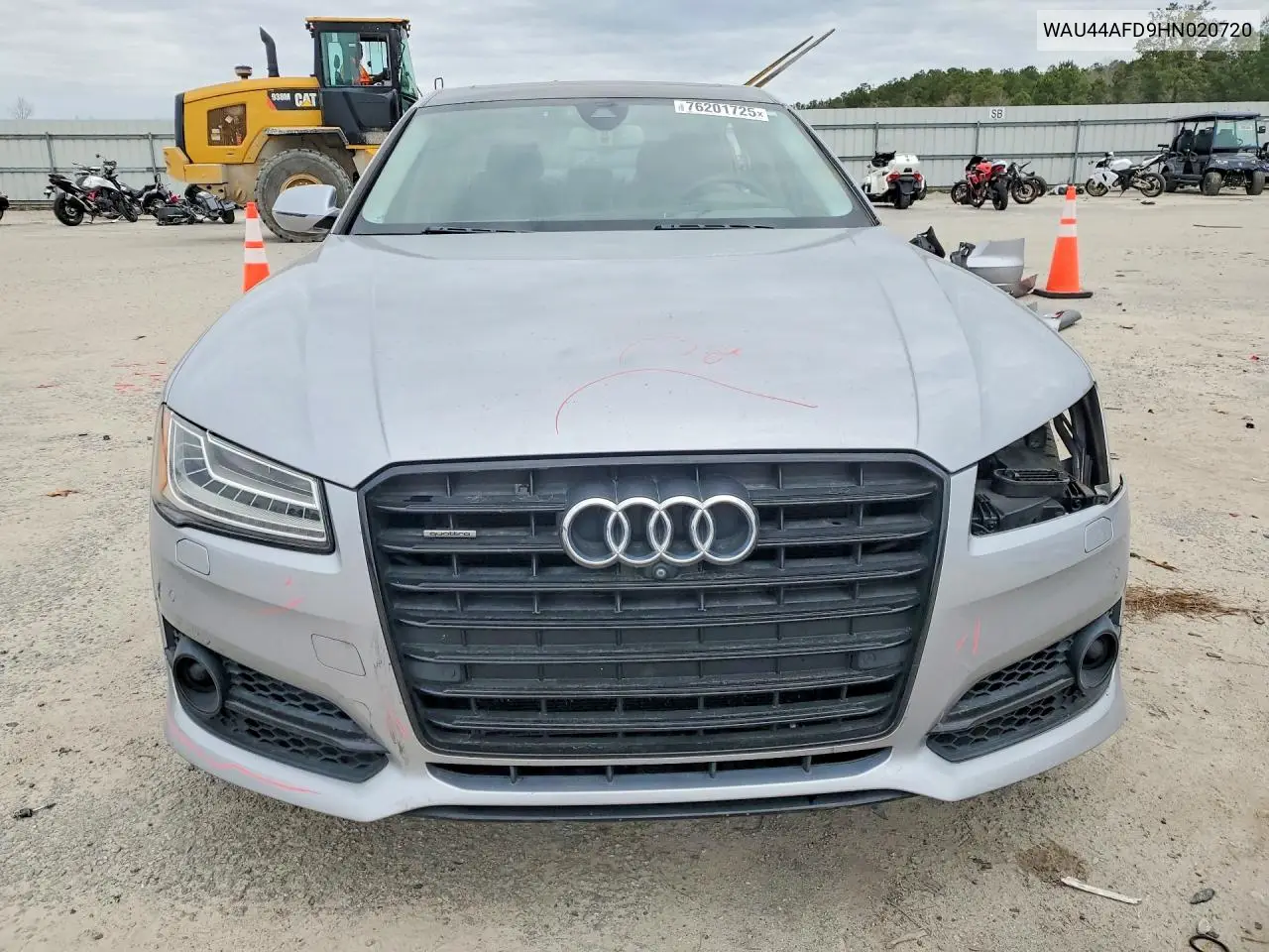 2017 Audi A8 L Quattro VIN: WAU44AFD9HN020720 Lot: 76201725