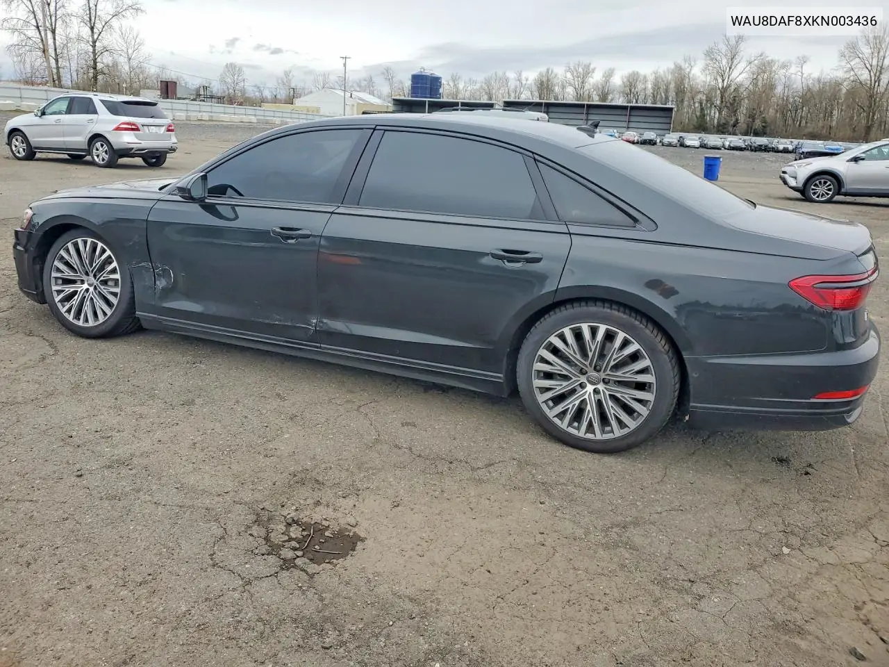 2019 Audi A8 L VIN: WAU8DAF8XKN003436 Lot: 77144975