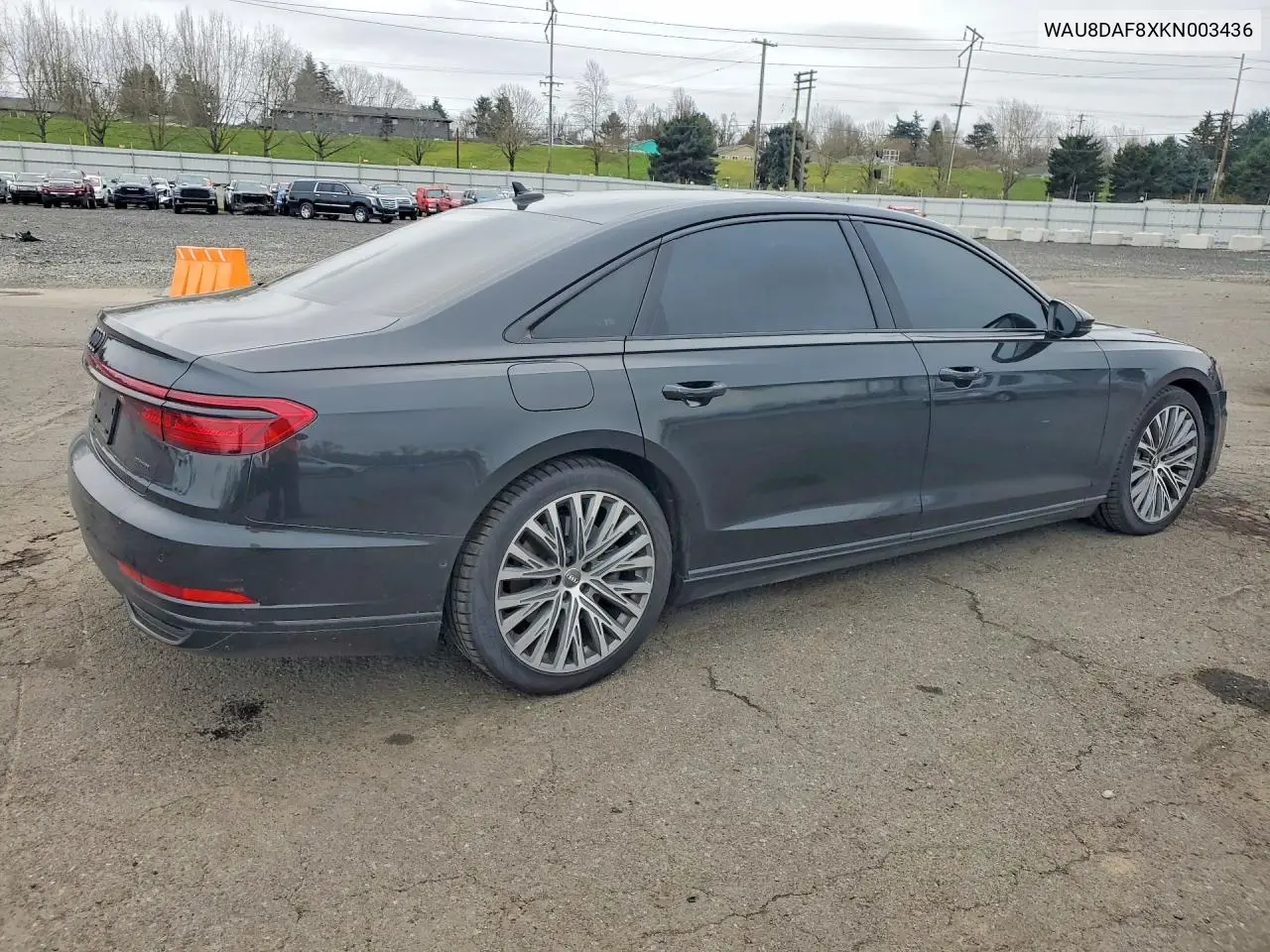 2019 Audi A8 L VIN: WAU8DAF8XKN003436 Lot: 77144975
