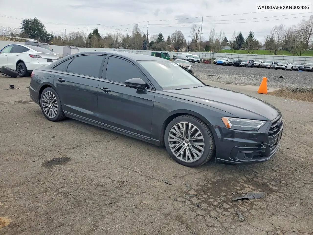 2019 Audi A8 L VIN: WAU8DAF8XKN003436 Lot: 77144975