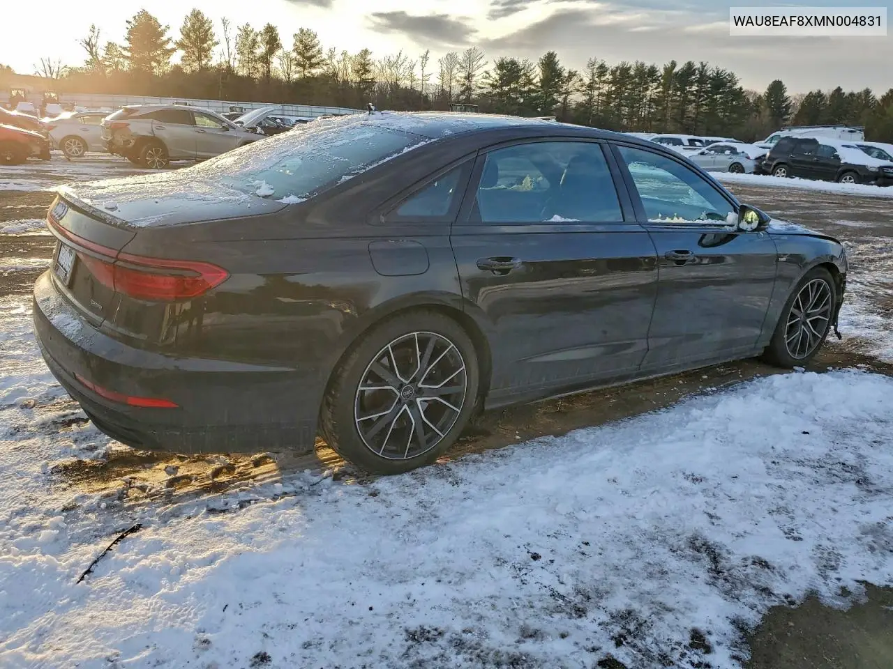 WAU8EAF8XMN004831 2021 Audi A8 L