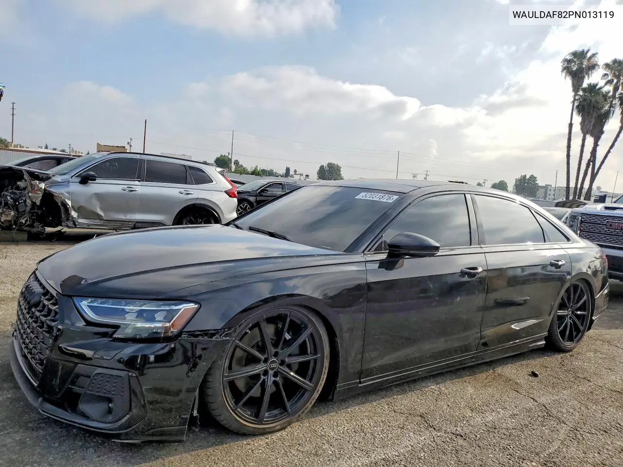 2023 Audi A8 L VIN: WAULDAF82PN013119 Lot: 52031876