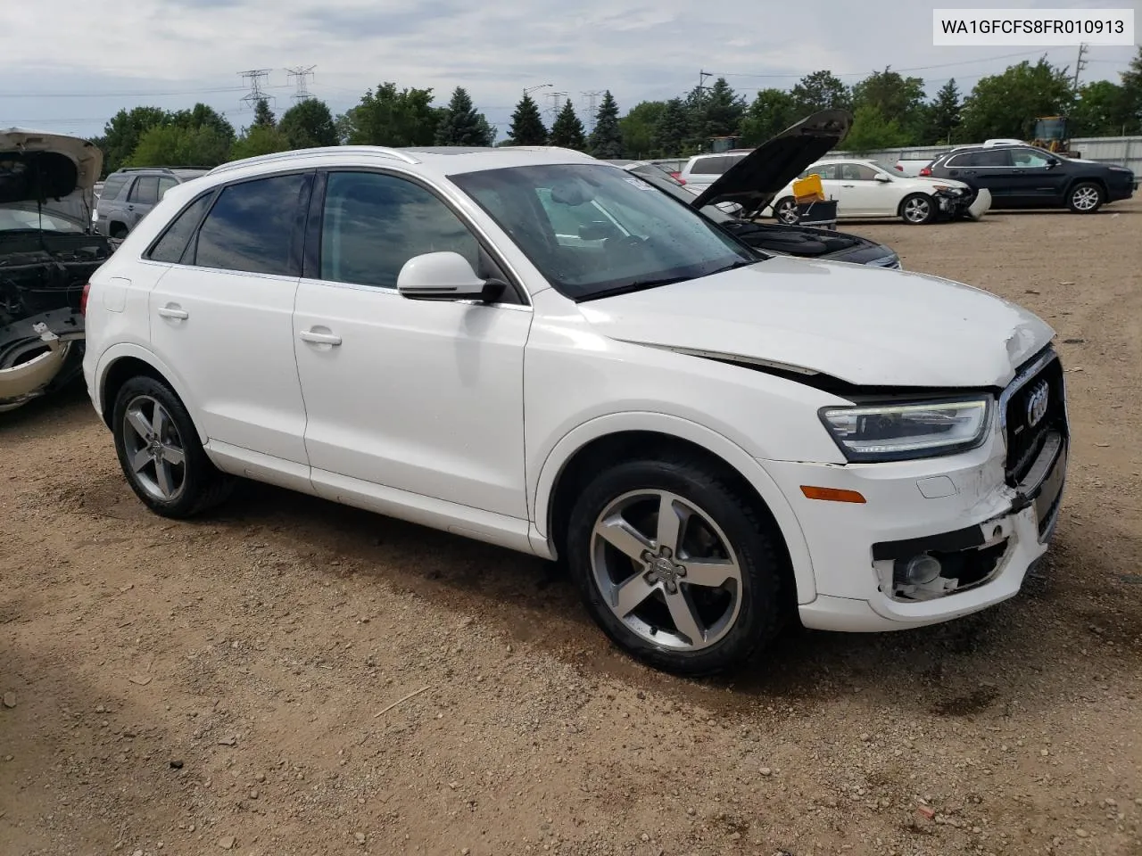 2015 Audi Q3 Prestige VIN: WA1GFCFS8FR010913 Lot: 57781544