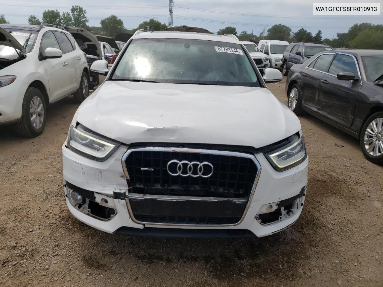 2015 Audi Q3 Prestige VIN: WA1GFCFS8FR010913 Lot: 57781544