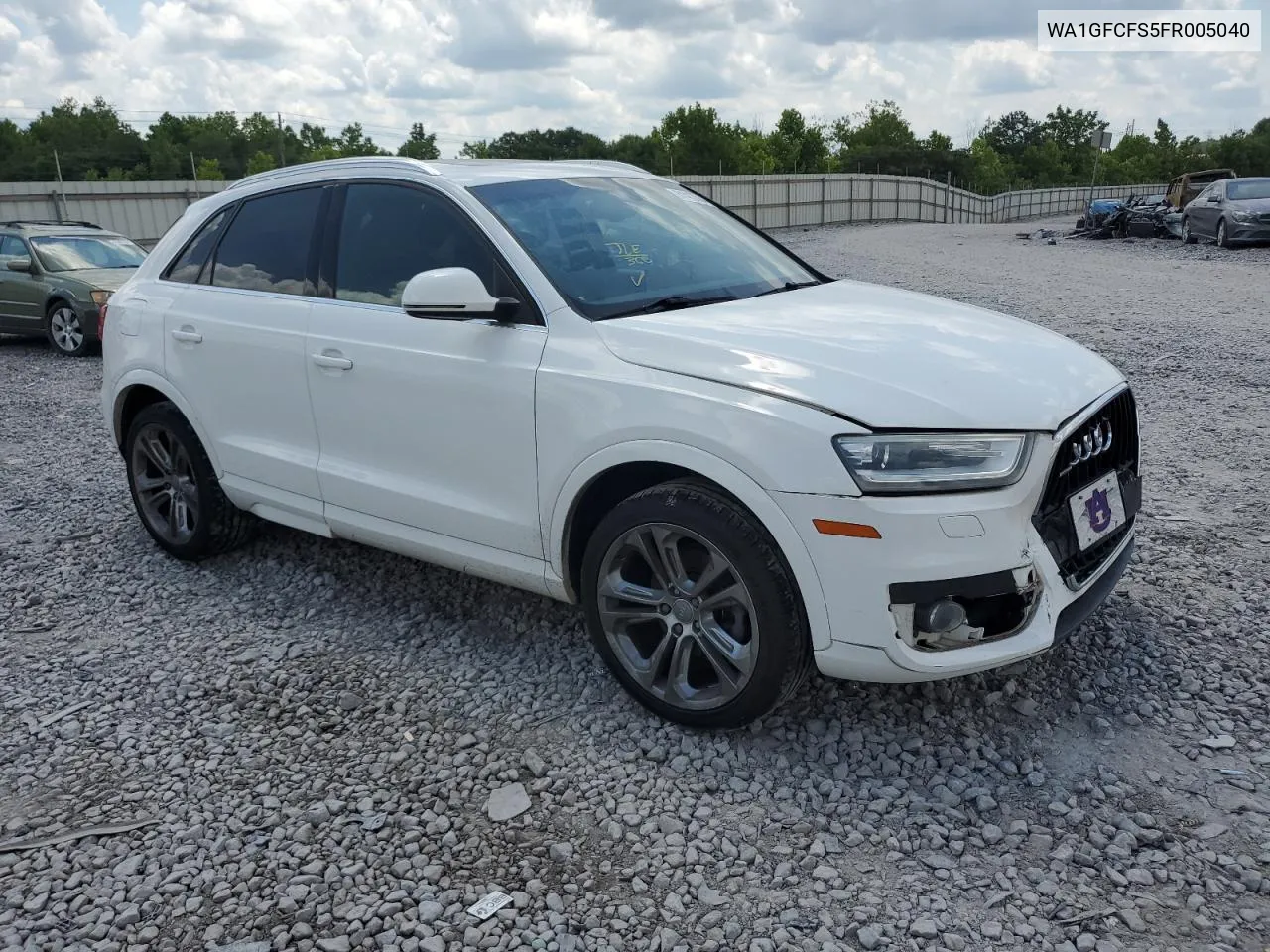 2015 Audi Q3 Prestige VIN: WA1GFCFS5FR005040 Lot: 61413364