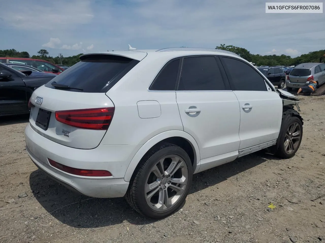 2015 Audi Q3 Prestige VIN: WA1GFCFS6FR007086 Lot: 61677424