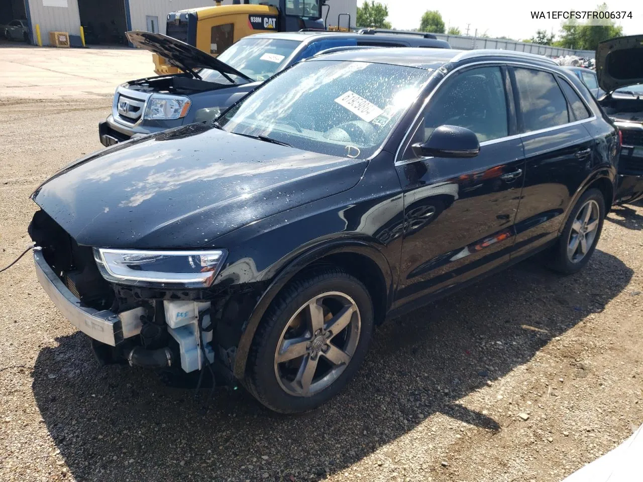 2015 Audi Q3 Premium Plus VIN: WA1EFCFS7FR006374 Lot: 61959864