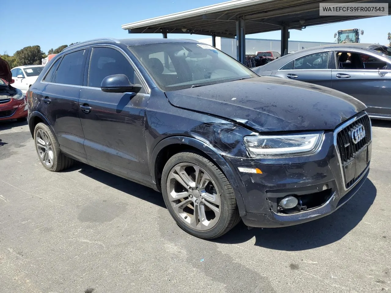 2015 Audi Q3 Premium Plus VIN: WA1EFCFS9FR007543 Lot: 63322674