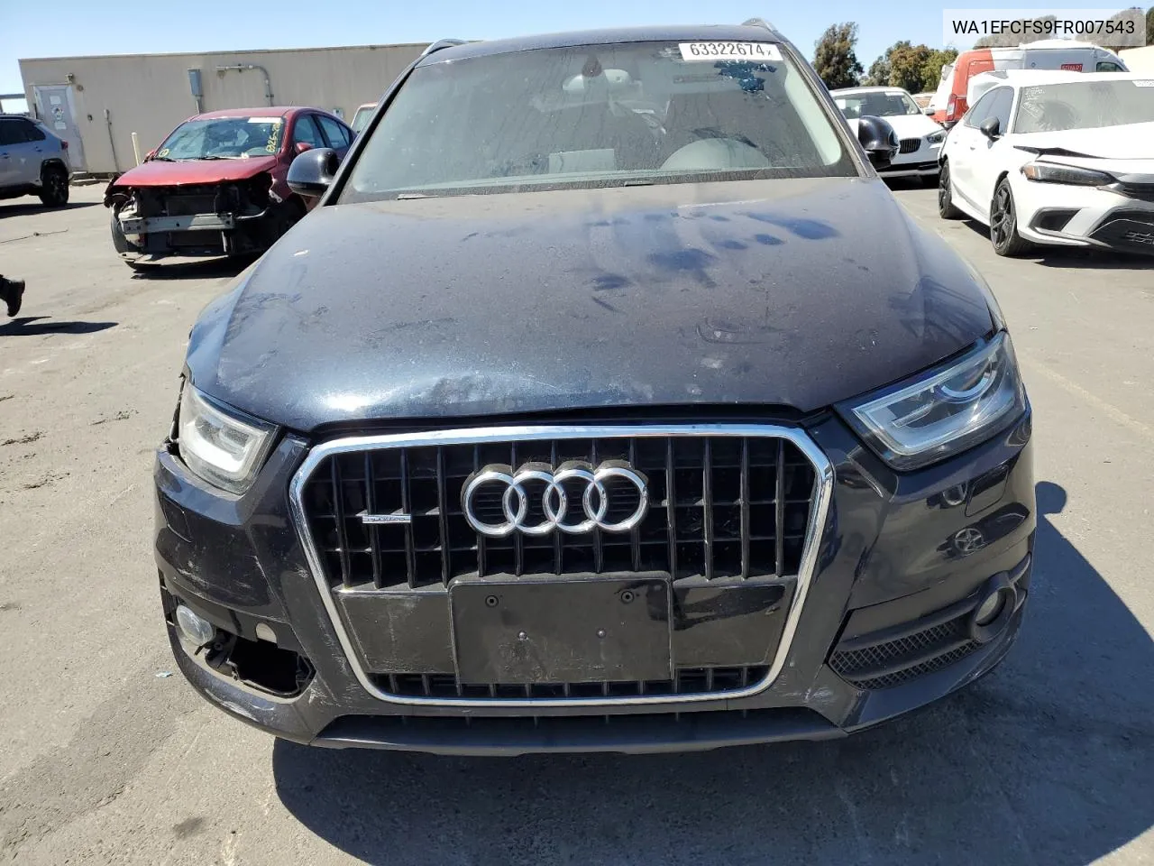 2015 Audi Q3 Premium Plus VIN: WA1EFCFS9FR007543 Lot: 63322674