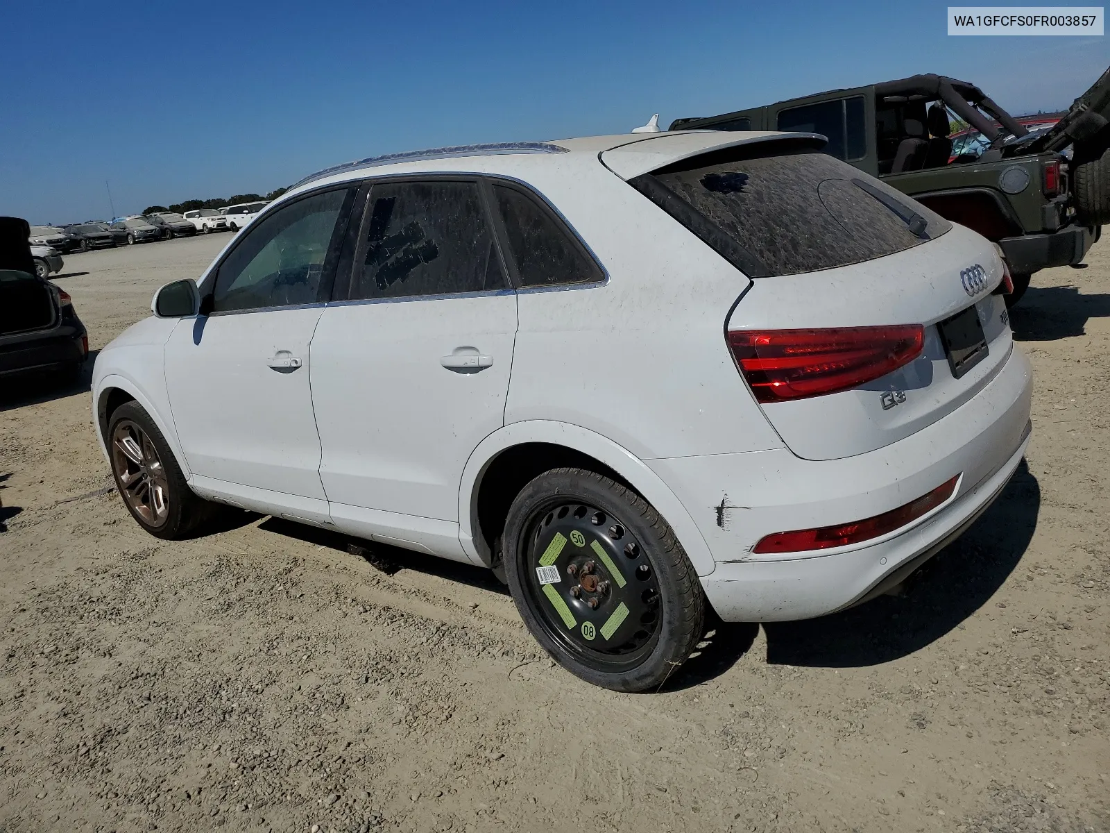 2015 Audi Q3 Prestige VIN: WA1GFCFS0FR003857 Lot: 63730054