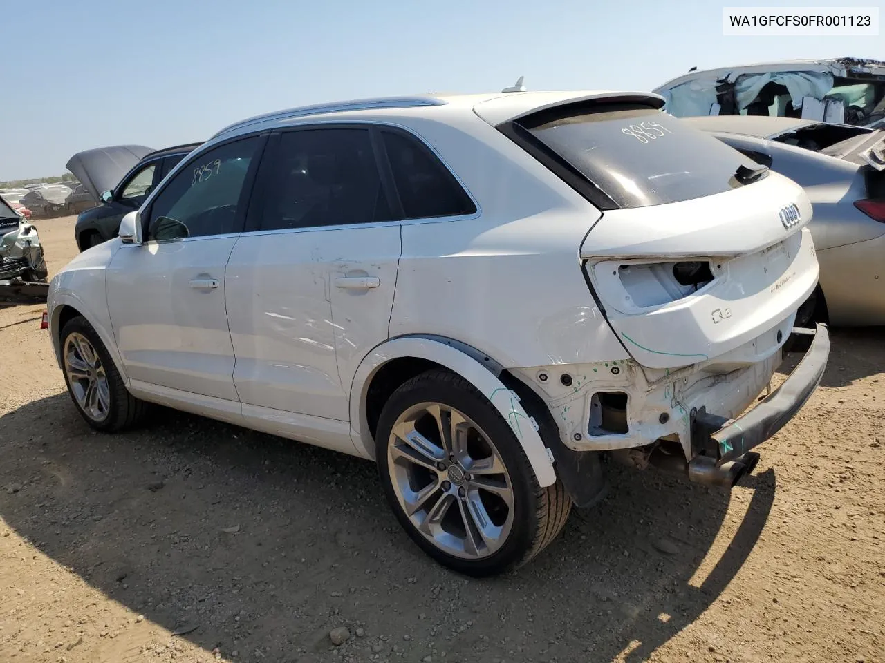 2015 Audi Q3 Prestige VIN: WA1GFCFS0FR001123 Lot: 68128164