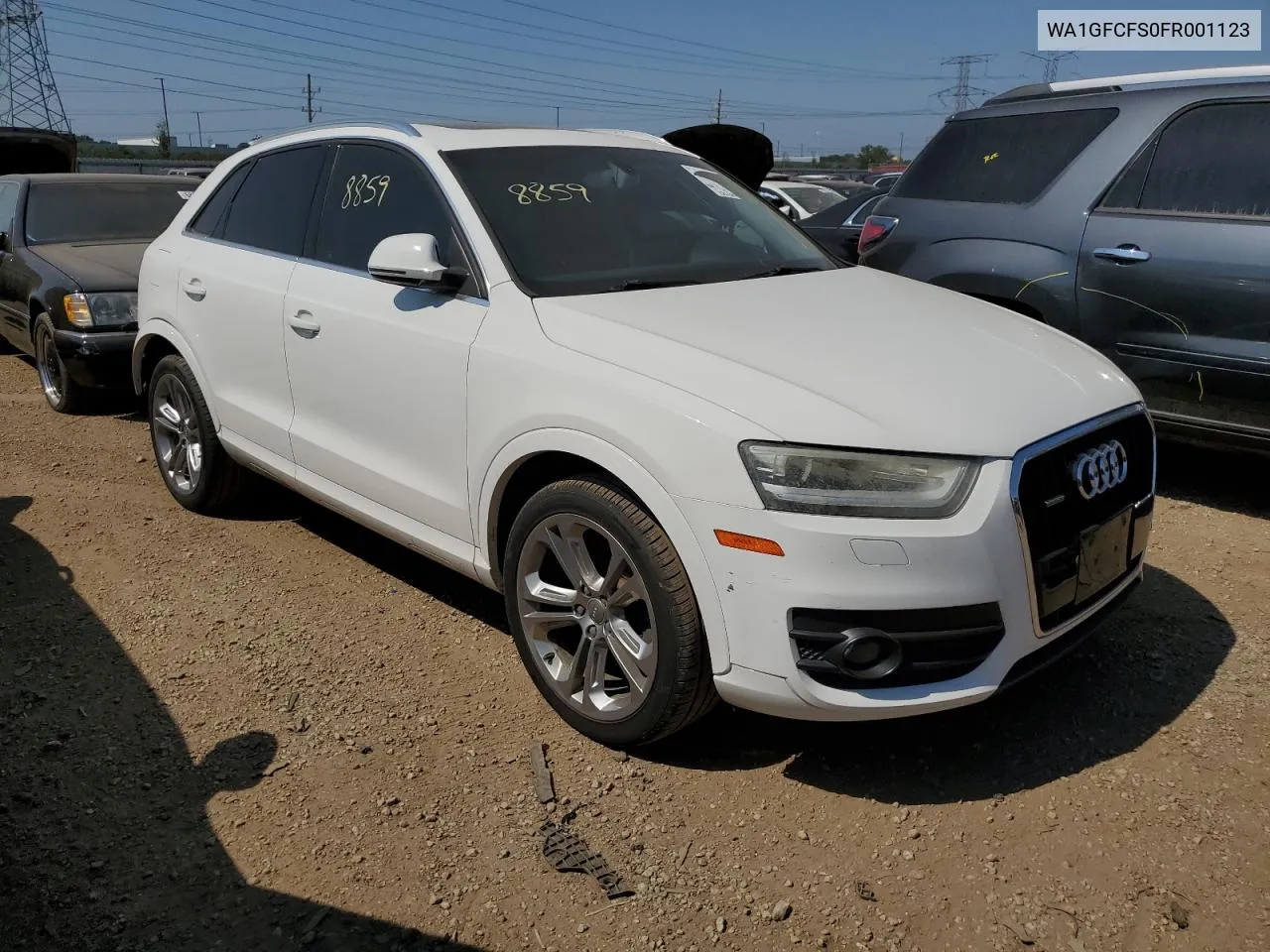 WA1GFCFS0FR001123 2015 Audi Q3 Prestige