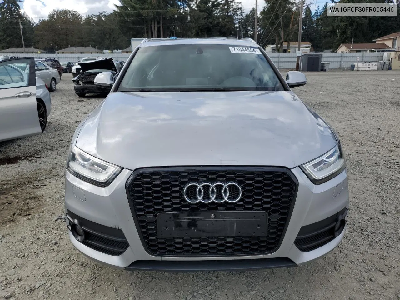 WA1GFCFS0FR005446 2015 Audi Q3 Prestige