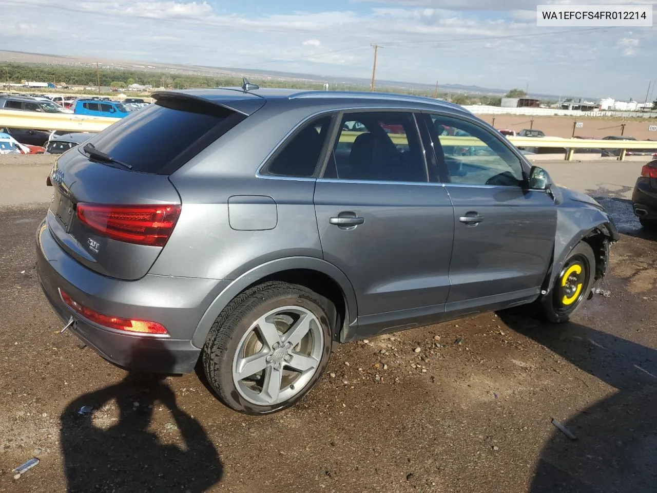 2015 Audi Q3 Premium Plus VIN: WA1EFCFS4FR012214 Lot: 71499744