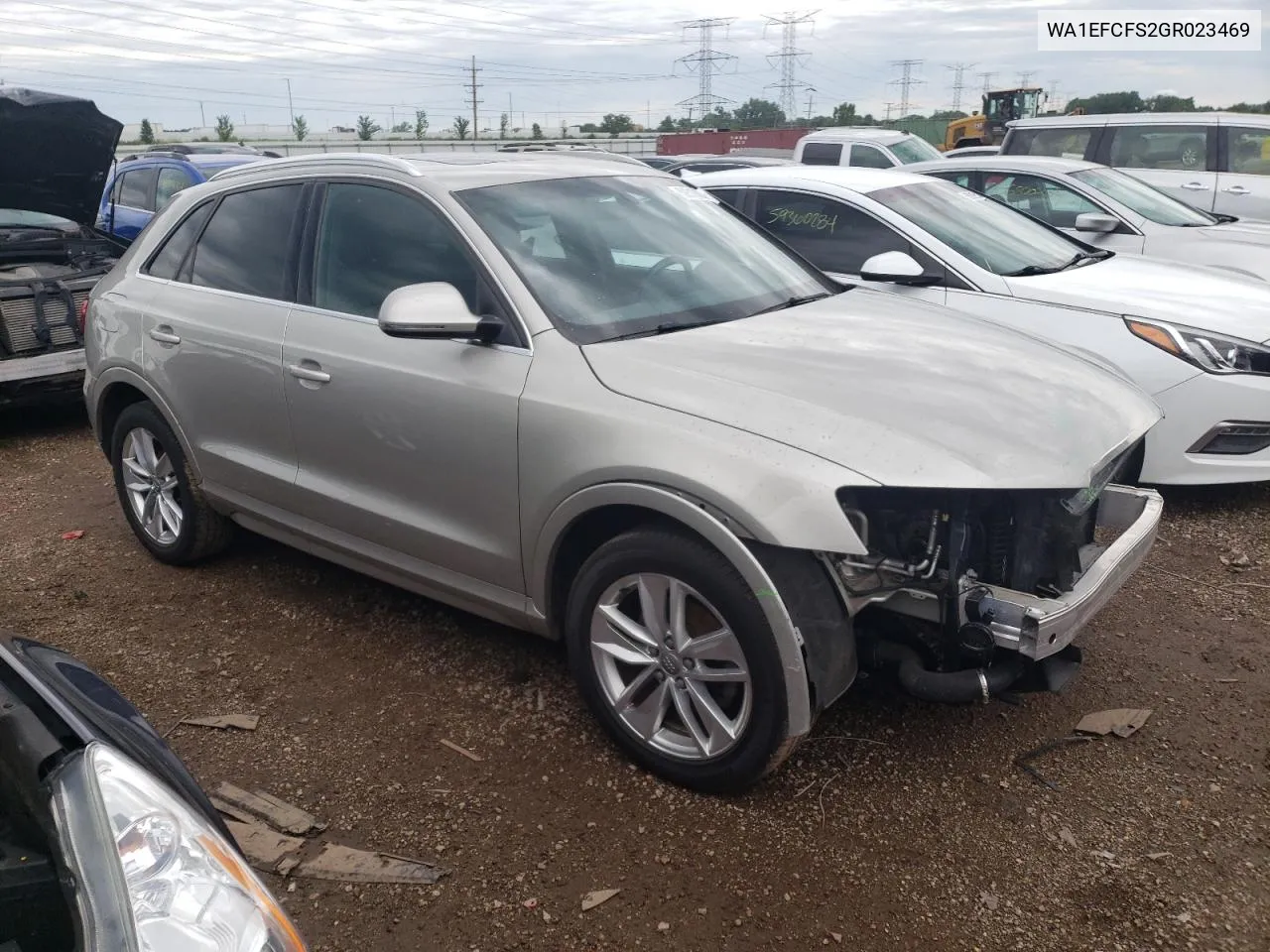 2016 Audi Q3 Premium Plus VIN: WA1EFCFS2GR023469 Lot: 59318694