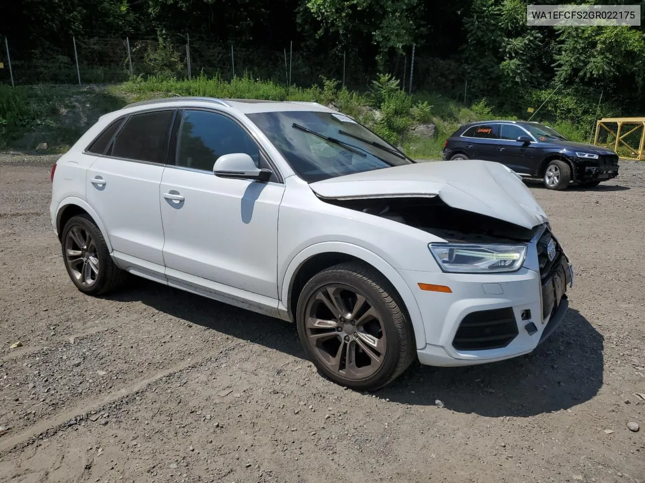 2016 Audi Q3 Premium Plus VIN: WA1EFCFS2GR022175 Lot: 60400004