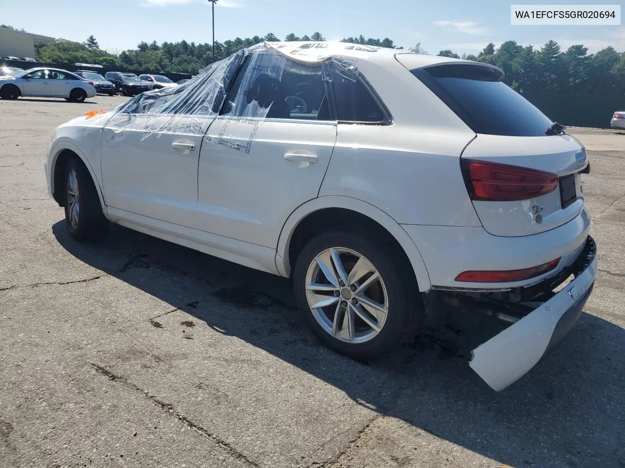 2016 Audi Q3 Premium Plus VIN: WA1EFCFS5GR020694 Lot: 61081784