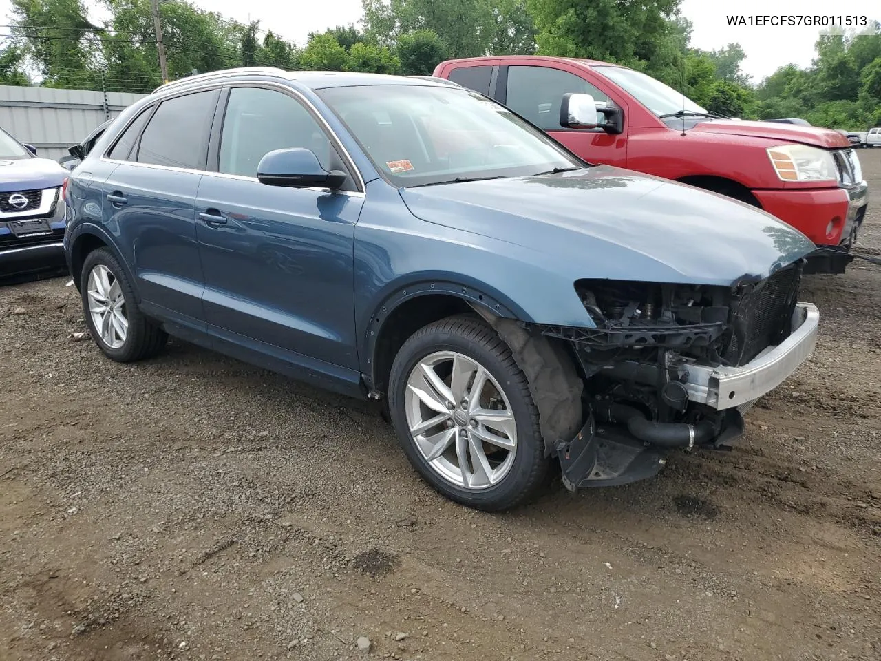 2016 Audi Q3 Premium Plus VIN: WA1EFCFS7GR011513 Lot: 61368274