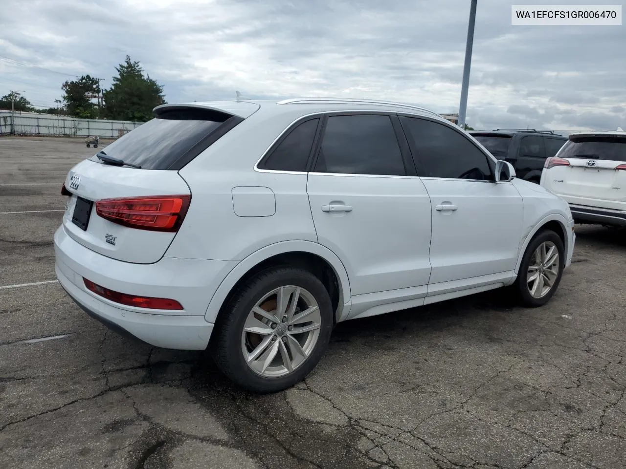 2016 Audi Q3 Premium Plus VIN: WA1EFCFS1GR006470 Lot: 61870874