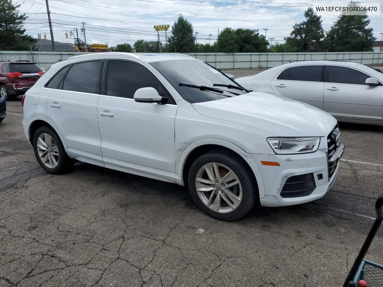 2016 Audi Q3 Premium Plus VIN: WA1EFCFS1GR006470 Lot: 61870874