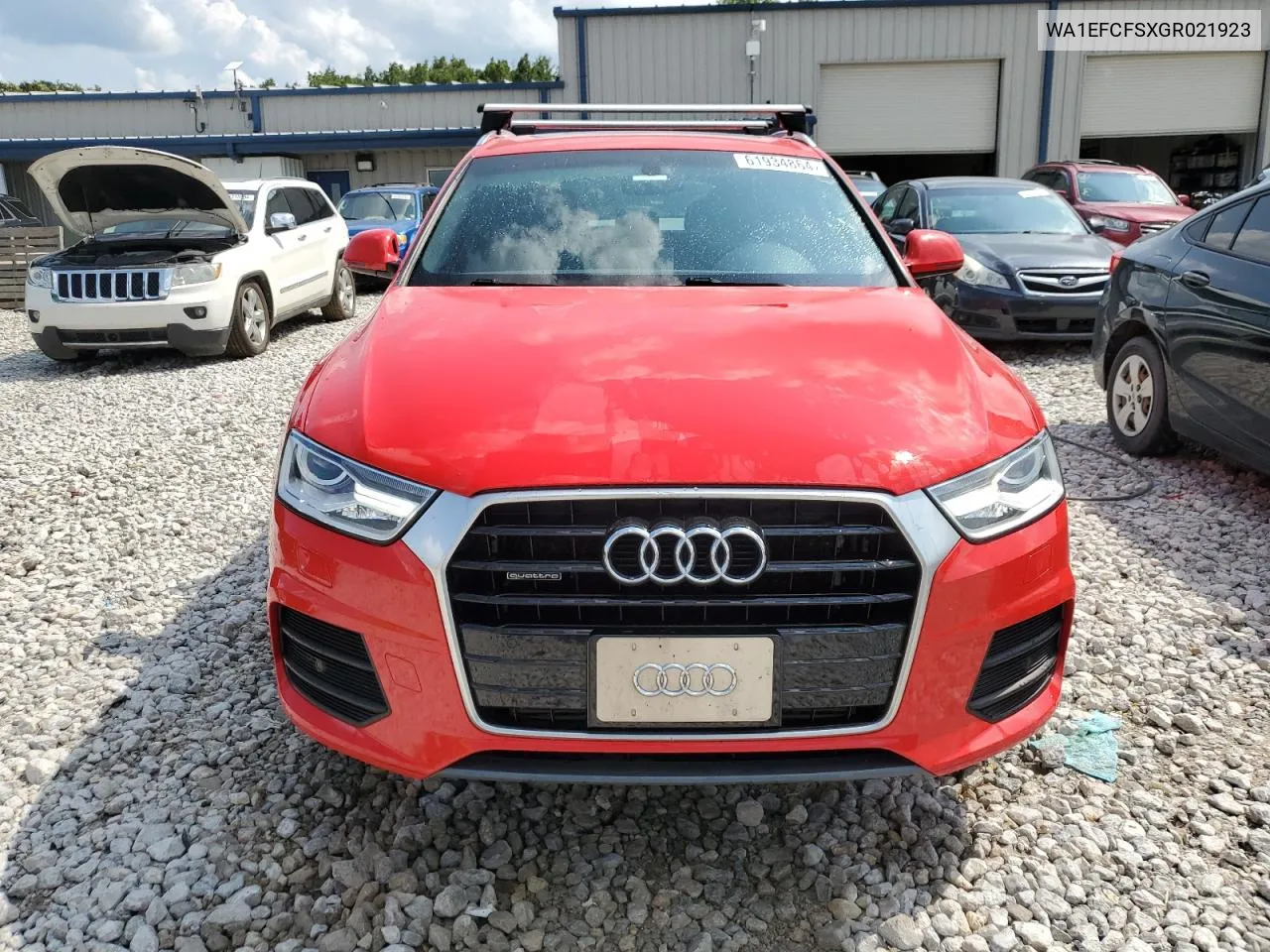 2016 Audi Q3 Premium Plus VIN: WA1EFCFSXGR021923 Lot: 61934864