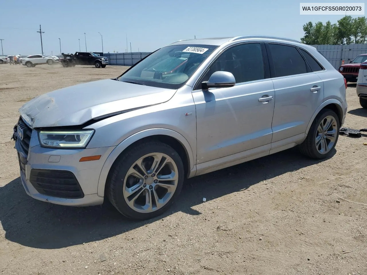 2016 Audi Q3 Prestige VIN: WA1GFCFS5GR020073 Lot: 62780904